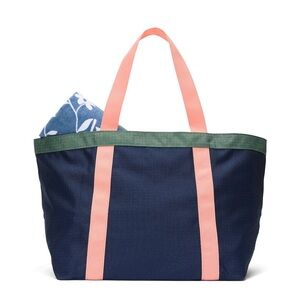 PINK Victoria's Secret Navy and Pink Tote Bag